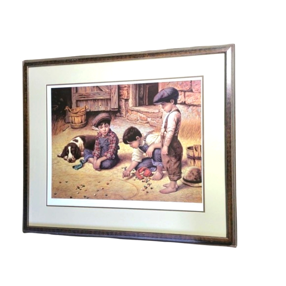 Jim Daly "Wiped Out" 1988 Rare Signed Limited edition 1199/1250